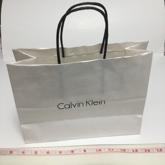 FWP CALVIN KLEIN Paper Shopping Bag - Picture 2 of 3